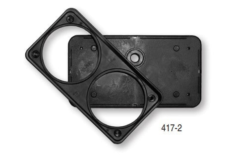 Bracket Surface Mount holds 2x 4 Inch lights