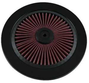 Air Filter 13 Inch Top - Hi Flow Filter Top Black